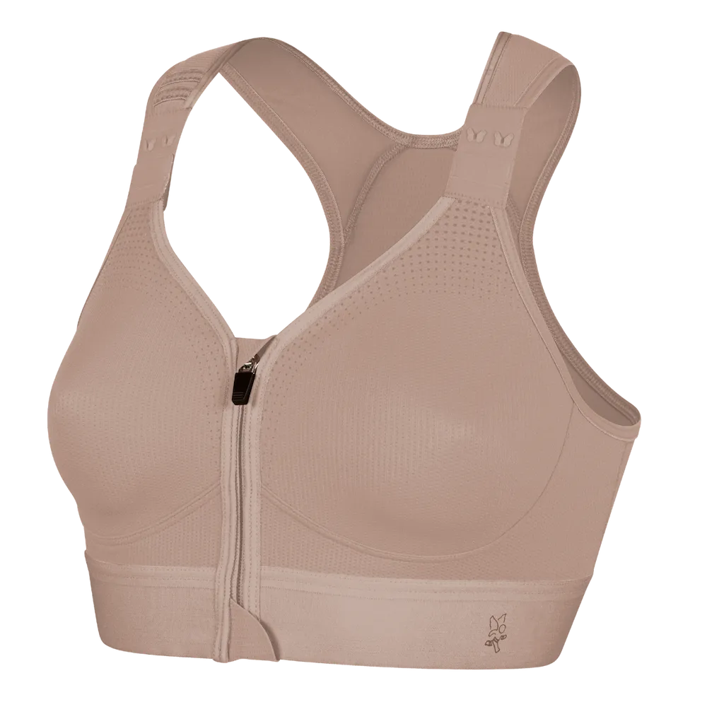 Brassière Eaz'ip EVO Thuasne Sport Nude vue trois-quarts avant