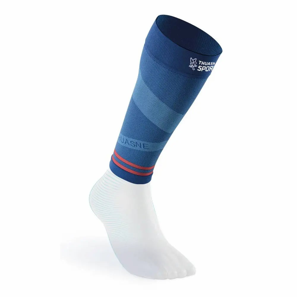 Manchon de compression ACTIV Thuasne Sport femme bleu vue produit