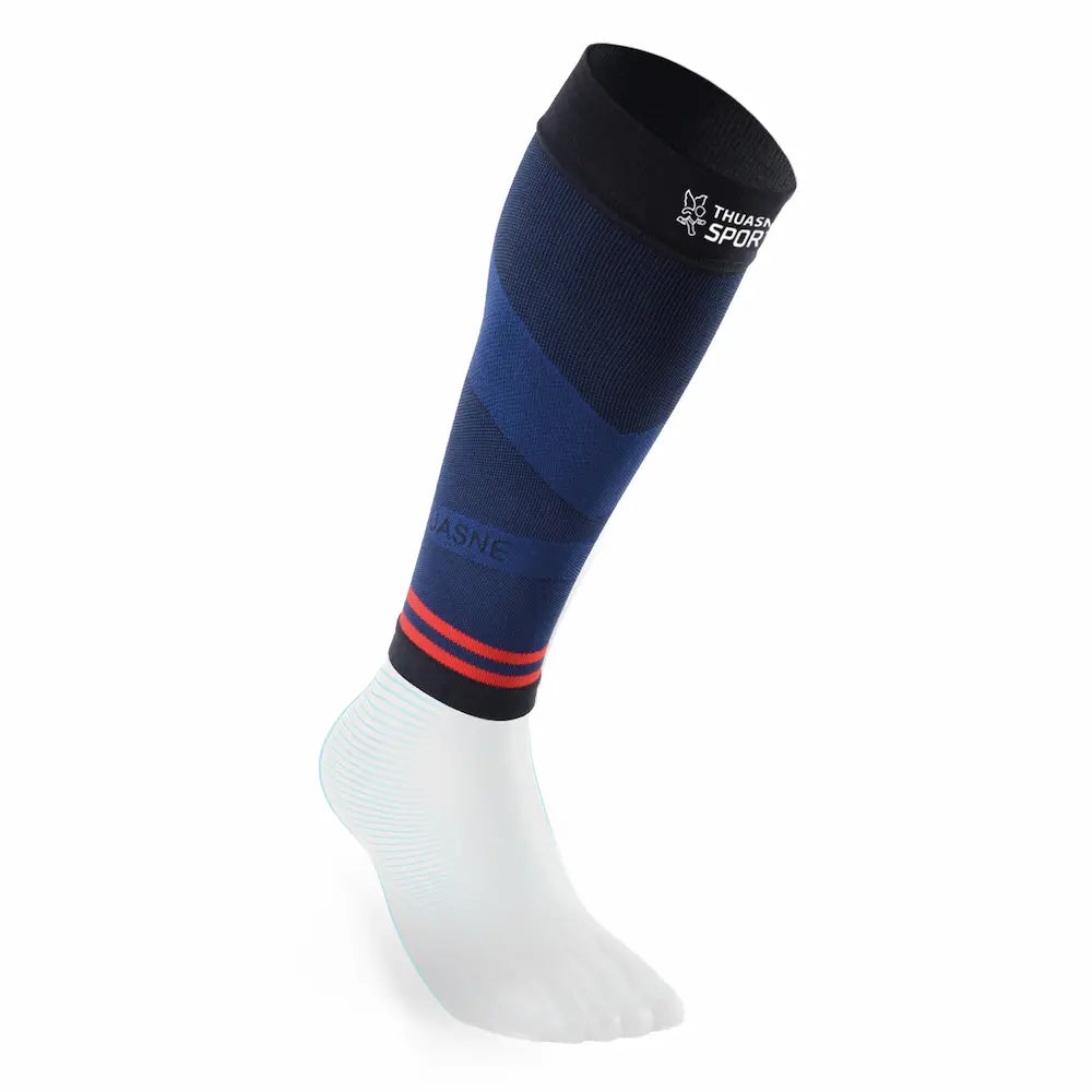 Manchon de compression ACTIV Thuasne Sport homme bleu vue produit