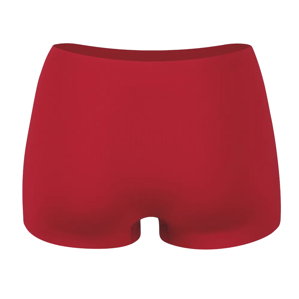 Shorty ThermoSeam Thuasne Sport rouge vue arrière
