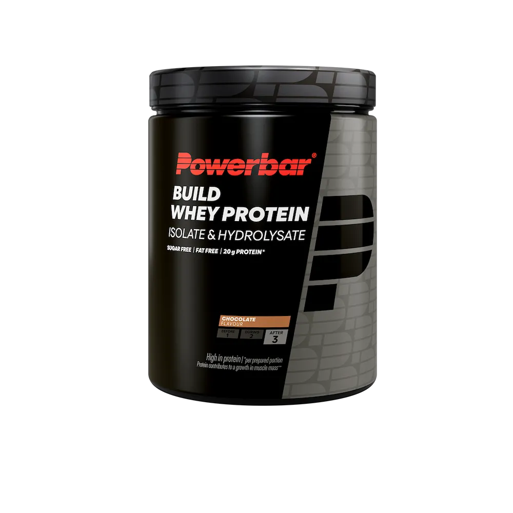 Poudre whey protéine Powerbar Build Whey Protein saveur chocolat