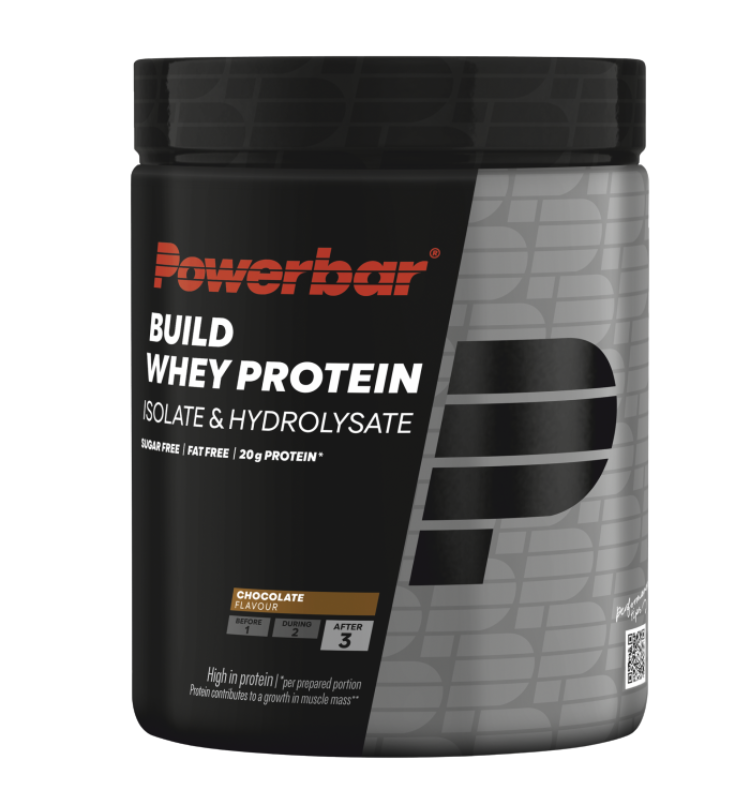 Poudre Build Whey Protein POWERBAR - 550/572g